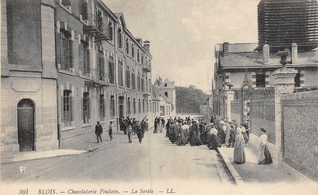 Blois (41) Chocolaterie Poulain CPA
