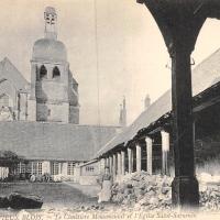 Eglise Saint-Saturnin et cimetière CPA