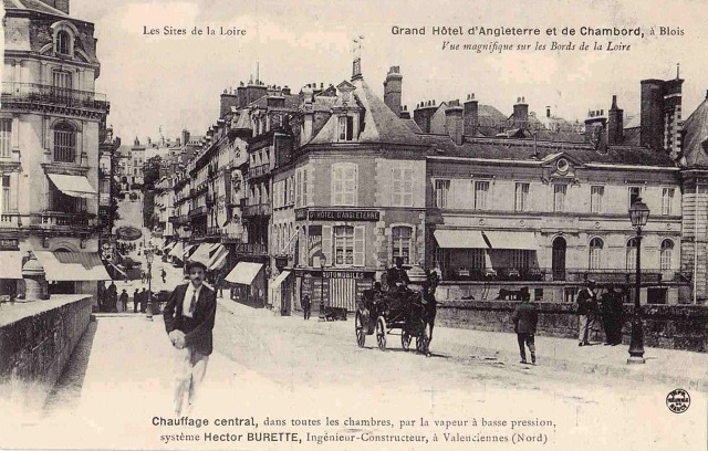 Blois (41) Grand Hôtel d'Angleterre CPA