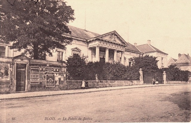 Blois (41) Palais de Justice CPA