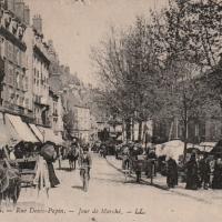 Rue Denis Papin, marché CPA