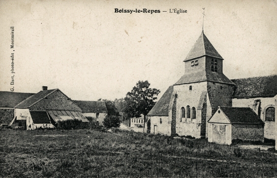 Boissy-le-Repos (51) L'église Saint-Martin CPA