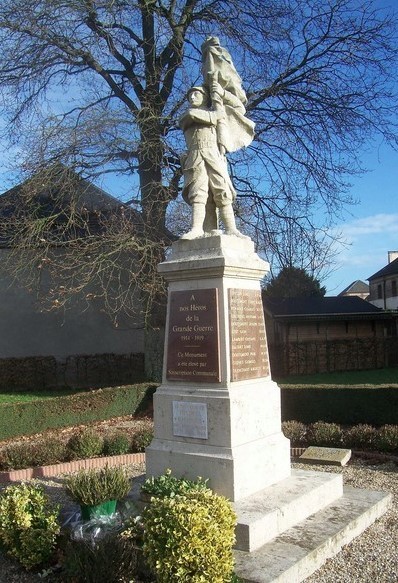 Bolleville seine maritime monument aux morts