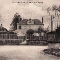 Bolleville seine maritime villa des roses en 1930 cpa