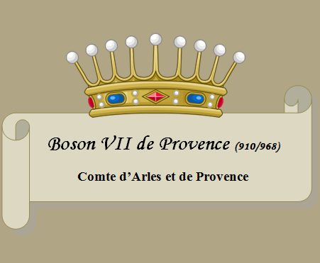 Boson VII de Provence