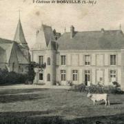 Bosville seine maritime chateau cpa