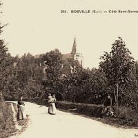 Bosville seine maritime cote saint samson cpa