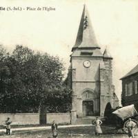 Bosville seine maritime eglise saint samson cpa