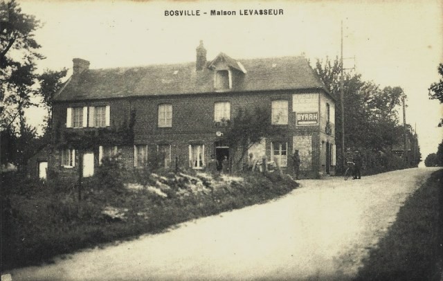 Bosville seine maritime maison levasseur cpa