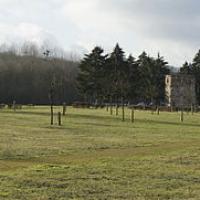Bouconville-Vauclair (Aisne) arboretum panorama
