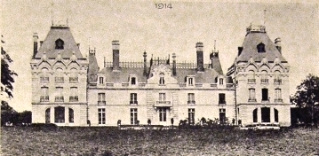 Bouconville-Vauclair (Aisne) CPA Château de La Bove 1914
