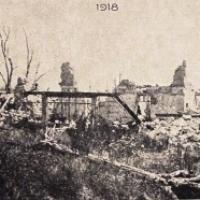 Bouconville-Vauclair (Aisne) CPA Château de La Bove 1918