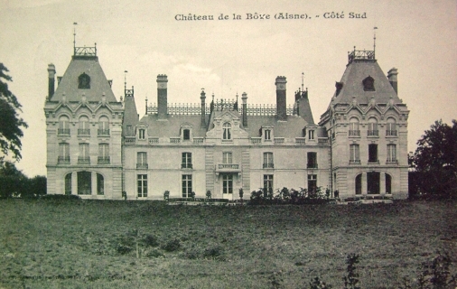 Bouconville-Vauclair (Aisne) CPA Château de La Bove avant 1914