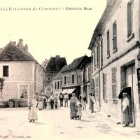 Bouconville-Vauclair (Aisne) CPA Grande rue