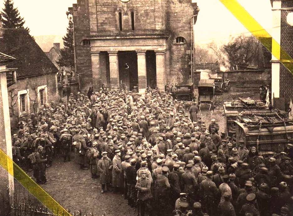 Bouconville-Vauclair (Aisne) CPA les allemands 1914