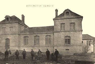 Bouconville-Vauclair (Aisne) CPA Mairie