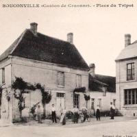Bouconville-Vauclair (Aisne) CPA place du tripot