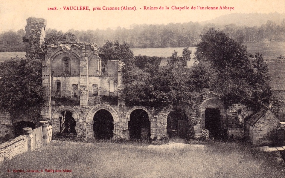 Bouconville-Vauclair (Aisne) CPA Abbaye de Vaucler