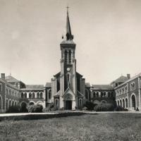 Bourbon-Lancy (Saône-et-Loire) L'Eglise de l'hospice CPA