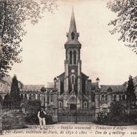 Bourbon-Lancy (Saône-et-Loire) L'église de l'Hospice CPA