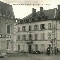 Bourbon-Lancy (Saône-et-Loire) L'Hôtel des Thermes CPA