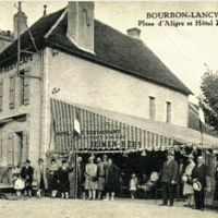 Bourbon-Lancy (Saône-et-Loire) L'Hôtel Zeimen CPA