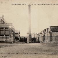 Bourbon-Lancy (Saône-et-Loire) L'Usine Puzenat CPA