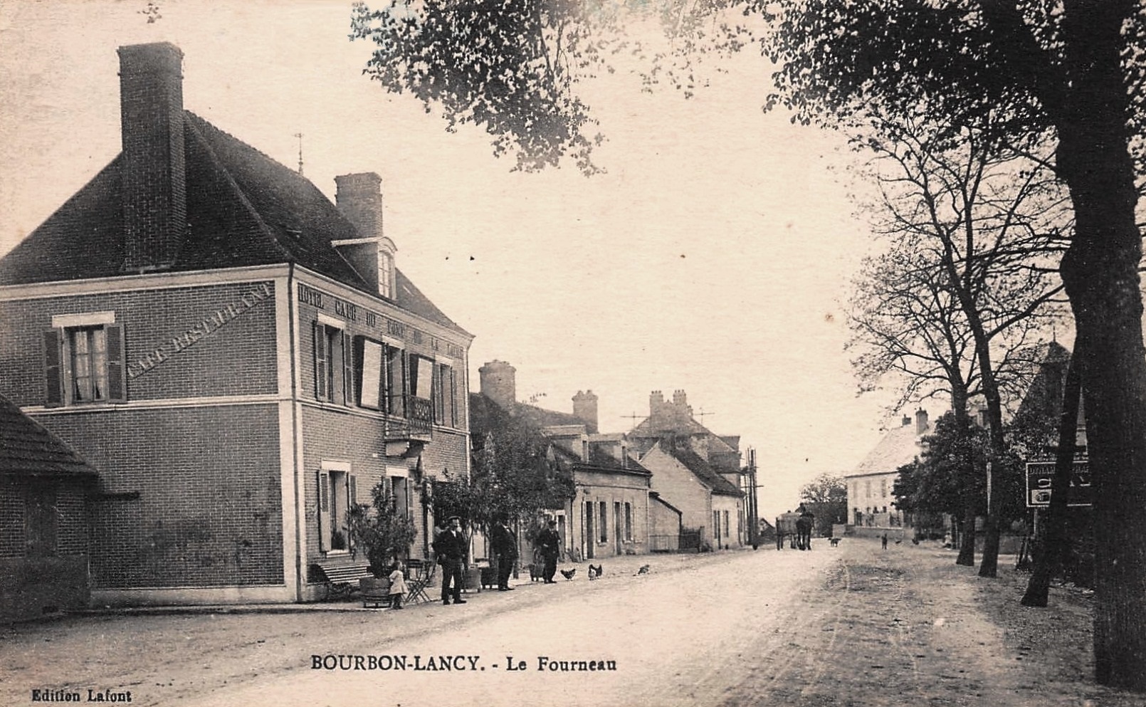 Bourbon-Lancy (Saône-et-Loire) Le Fourneau CPA