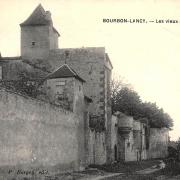 Bourbon-Lancy (Saône-et-Loire) Les remparts CPA