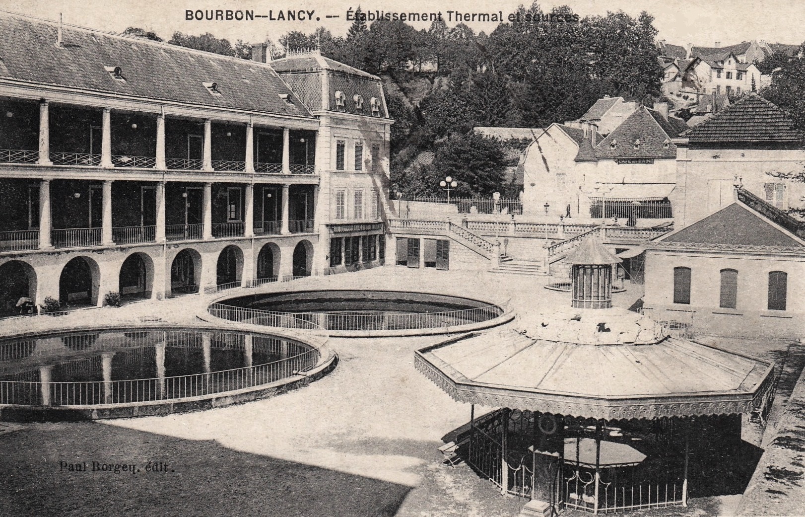 Bourbon-Lancy (Saône-et-Loire) Les Thermes CPA