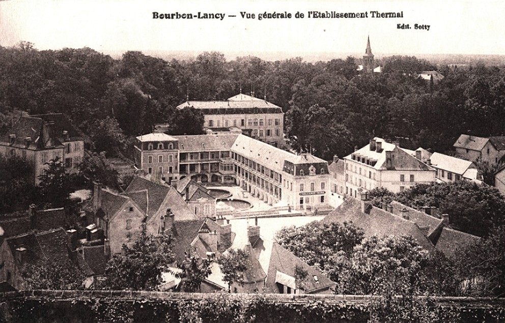 Bourbon-Lancy (Saône-et-Loire) Les Thermes CPA