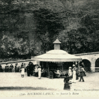 Bourbon-Lancy (Saône-et-Loire) Les Thermes, source de la Reine CPA