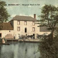 Bourbon-Lancy (Saône-et-Loire) Mouquand, le moulin CPA