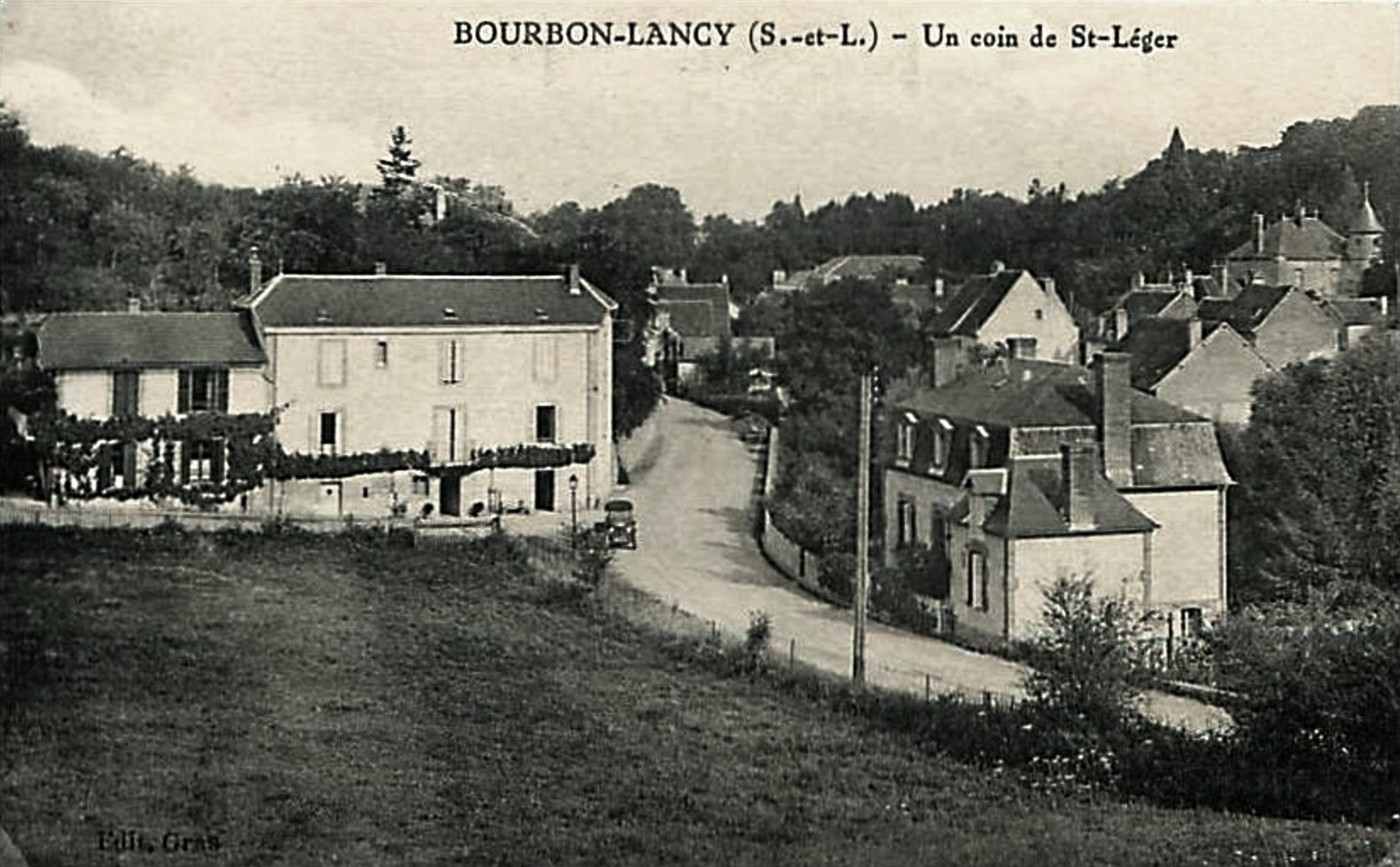 Bourbon-Lancy (Saône-et-Loire) Saint Léger CPA