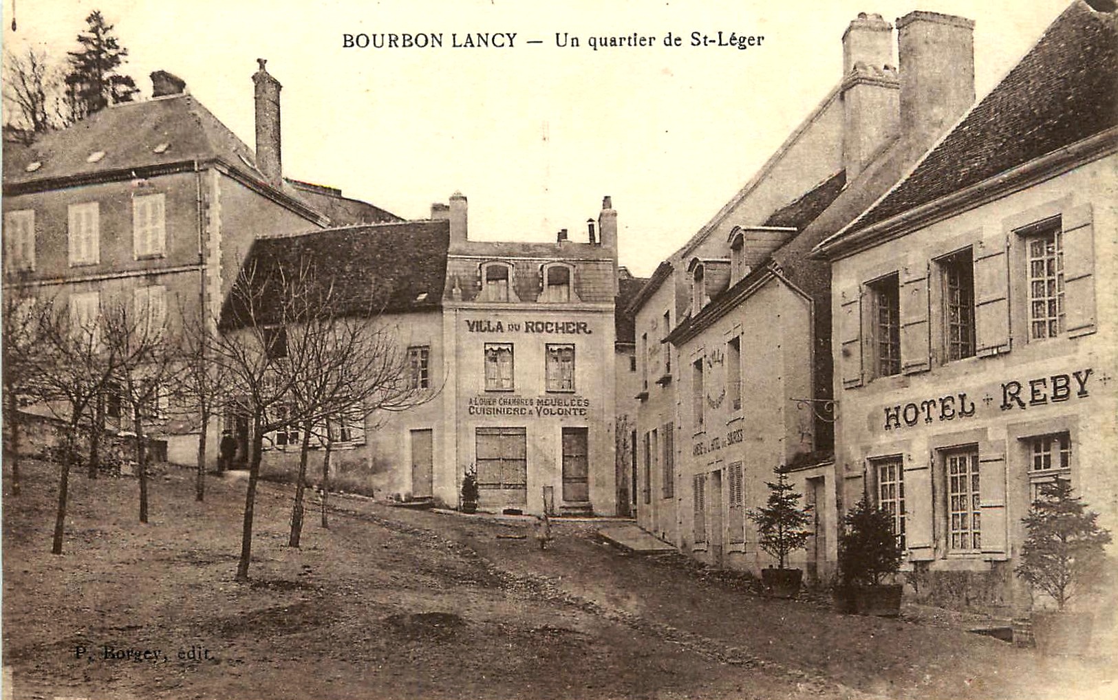 Bourbon-Lancy (Saône-et-Loire) Saint Léger CPA