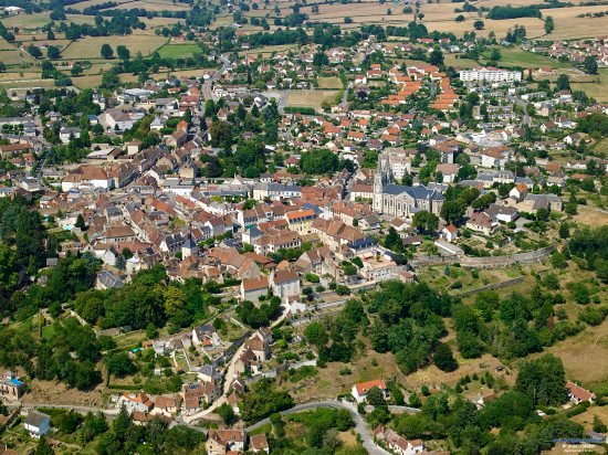 Bourbon-Lancy (Saône-et-Loire) Vue générale