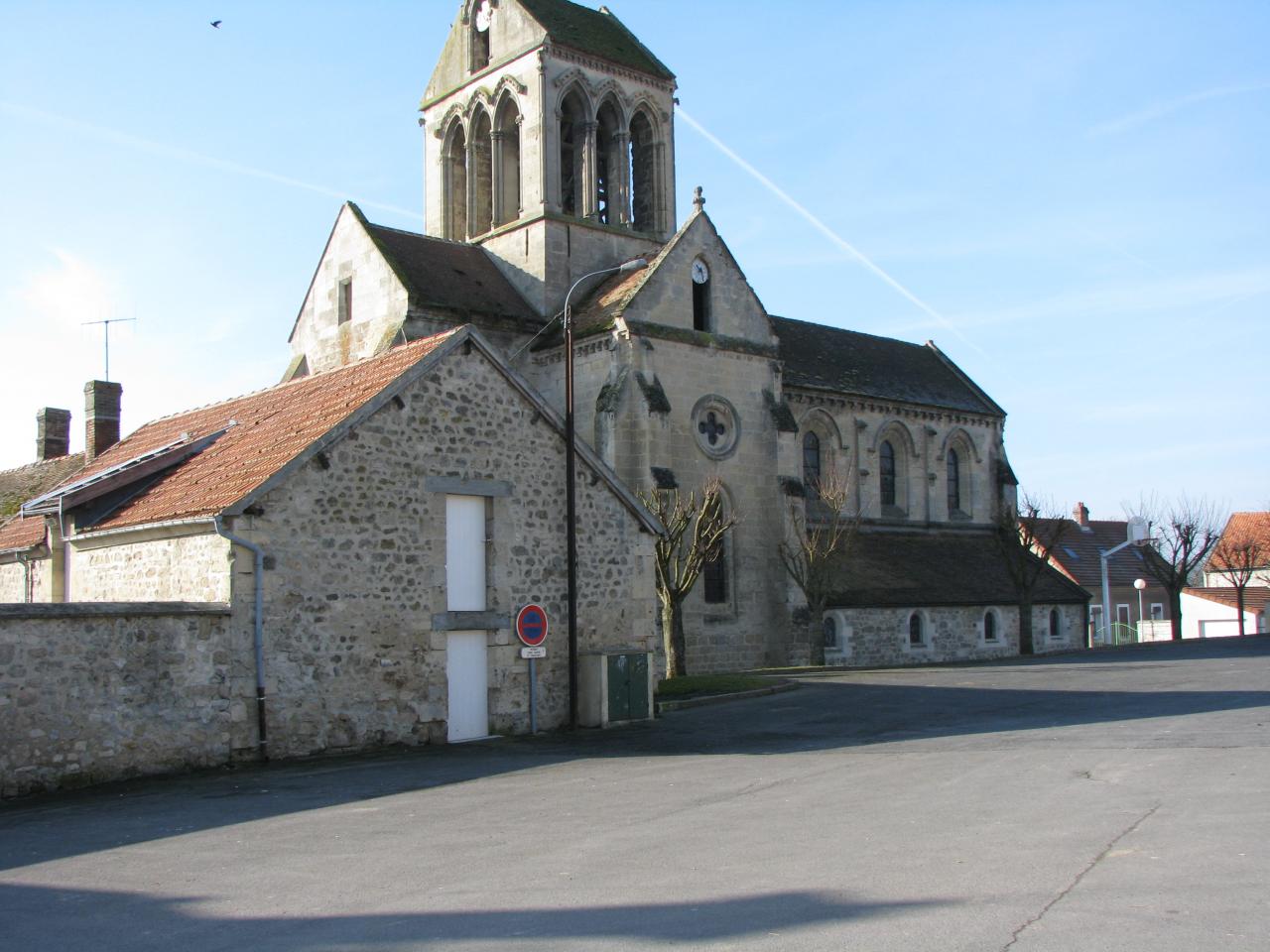 Bourg-et-Comin (Aisne) Eglise Saint Martin