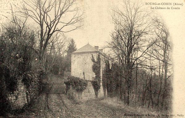 Bourg-et-Comin (Aisne) CPA Chateau de Comin