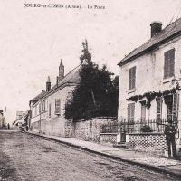 Bourg-et-Comin (Aisne) CPA La poste