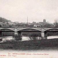 Bourg-et-Comin (Aisne) CPA Pont canal sur l'Aisne