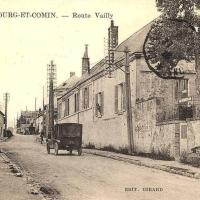 Bourg-et-Comin (Aisne) CPA Rue de Vailly