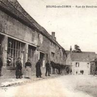 Bourg-et-Comin (Aisne) CPA Rue de Vendresse