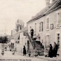 Bourg-et-Comin (Aisne) CPA Rue du marché