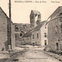 Bourg-et-Comin (Aisne) CPA Rue du Pont