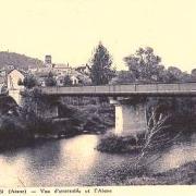 Bourg-et-Comin (Aisne) CPA vue générale