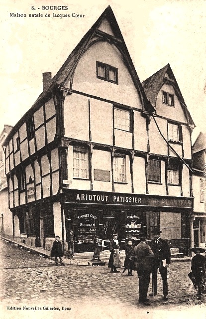 Bourges (18) La maison natale de Jacques Coeur CPA