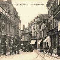 La rue du Commerce CPA