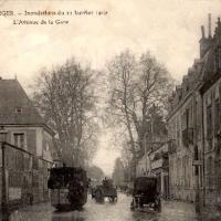 Les inondations de 1910 CPA