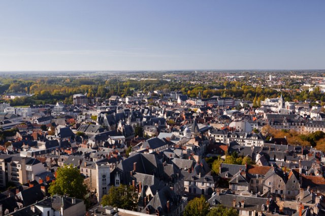 Bourges (18) Vue aérienne