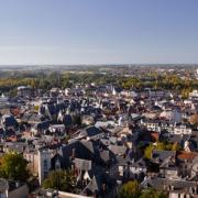 Bourges (18) Vue aérienne